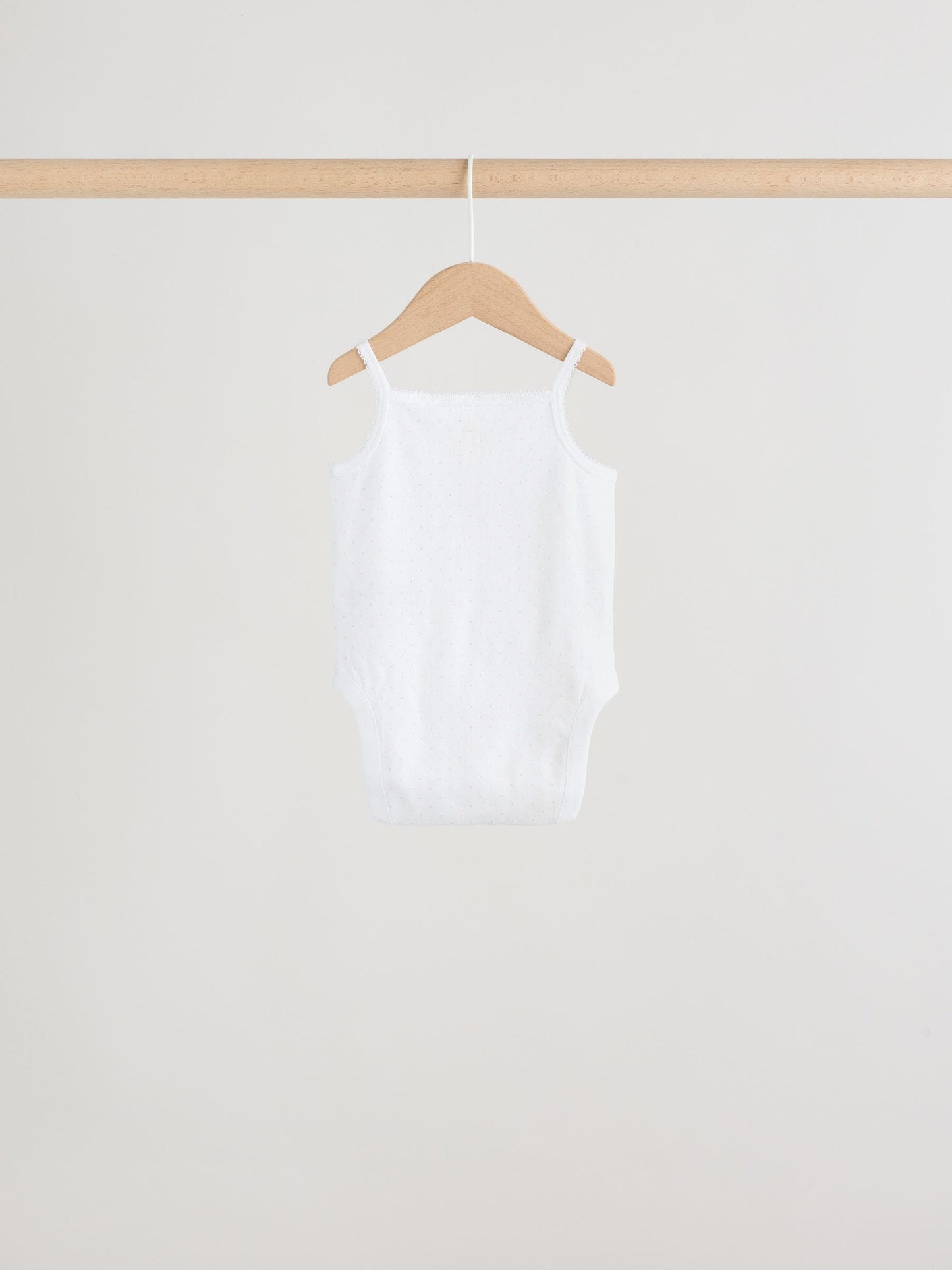Pink Vest Baby Bodysuits 5 Pack image 7