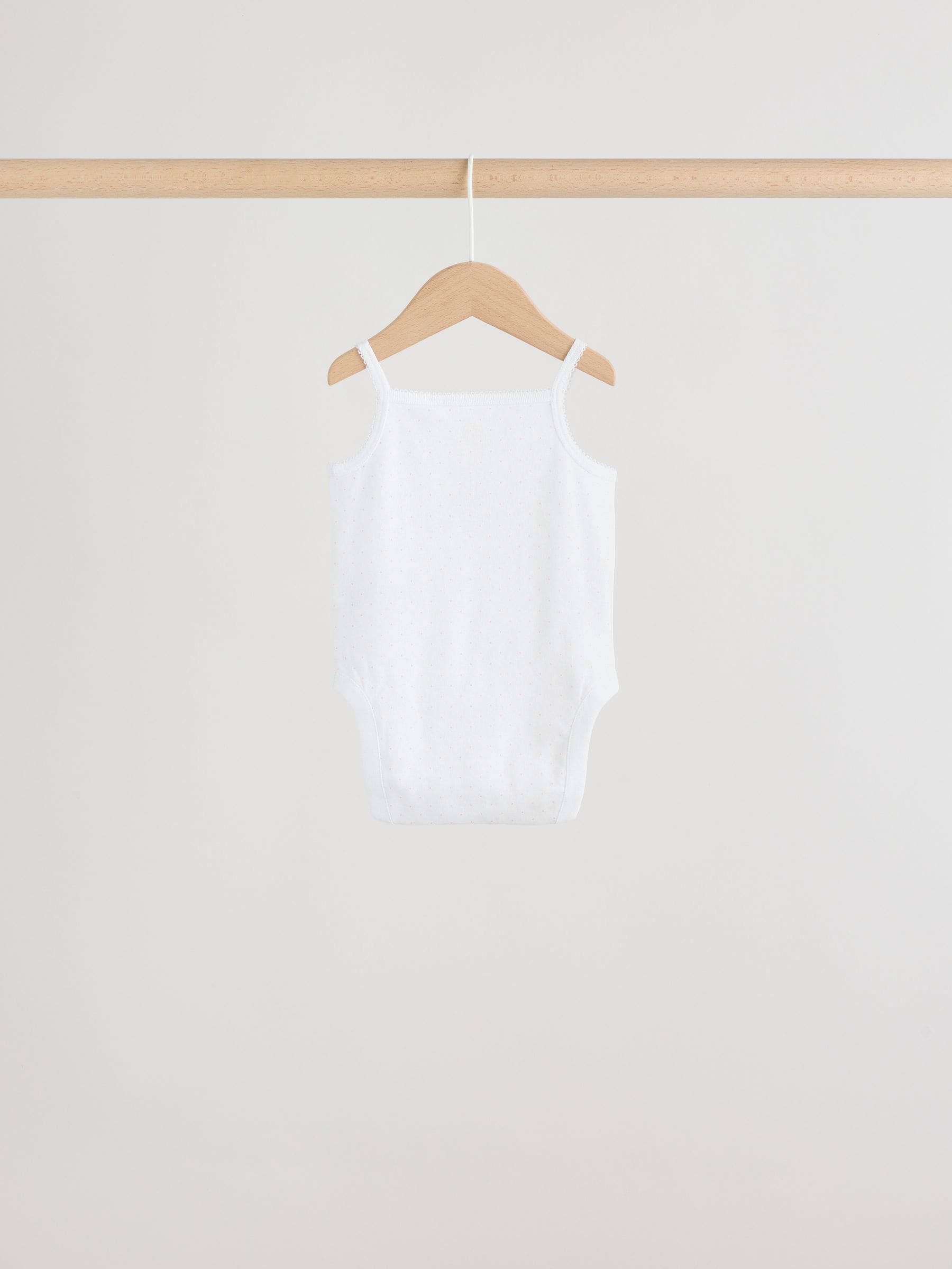 Pink Vest Baby Bodysuits 5 Pack image 7