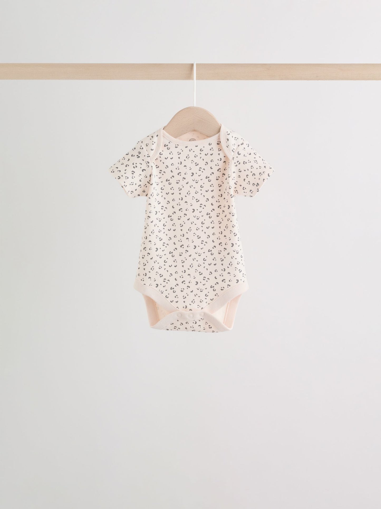 Neutral Short Sleeve Bodysuits 5 Pack image 8