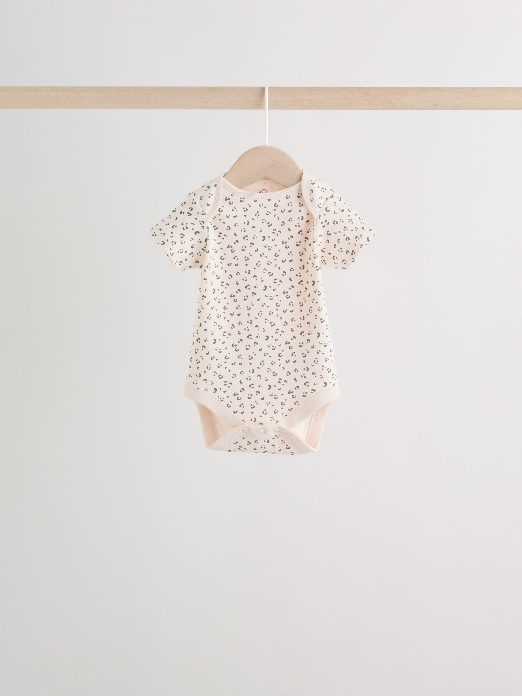 Neutral Short Sleeve Bodysuits 5 Pack image 8