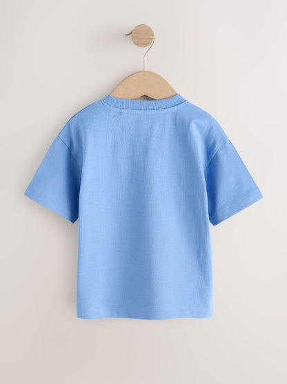 Blue Hot Wheels Short Sleeve T-Shirt (9mths-8yrs) image 5