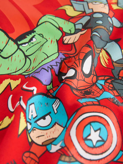 Red/Blue Marvel Short Sleeve Cotton T-Shirt (6mths-8yrs) image 6