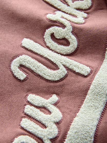 Dsiney Kidz - Brown/Cream Varsity Embroidered Jacket (3-16yrs) image 9
