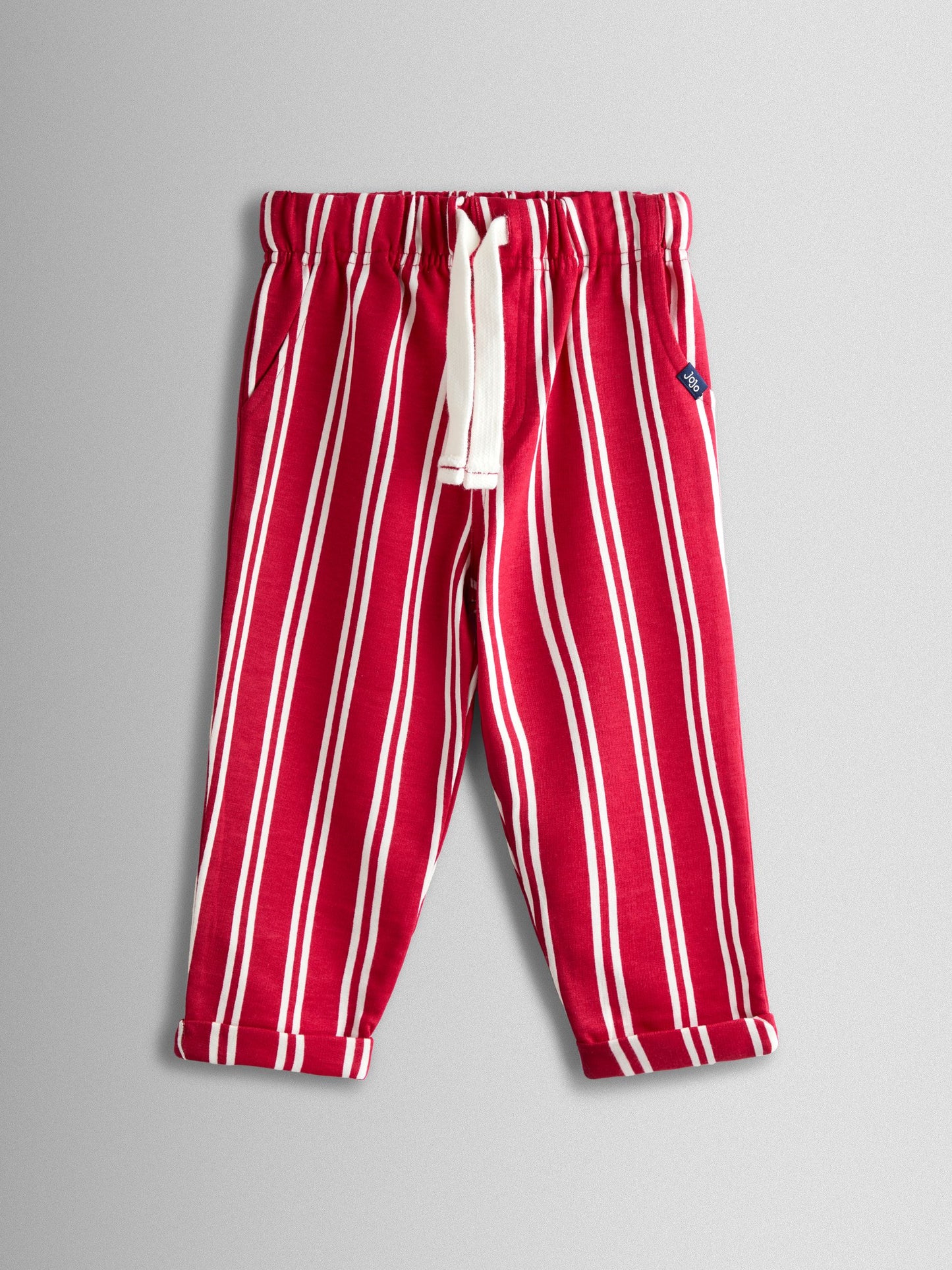 JoJo Maman Bébé Red Lobster 2-Piece T-Shirt & Stripe Trouser Set image 5