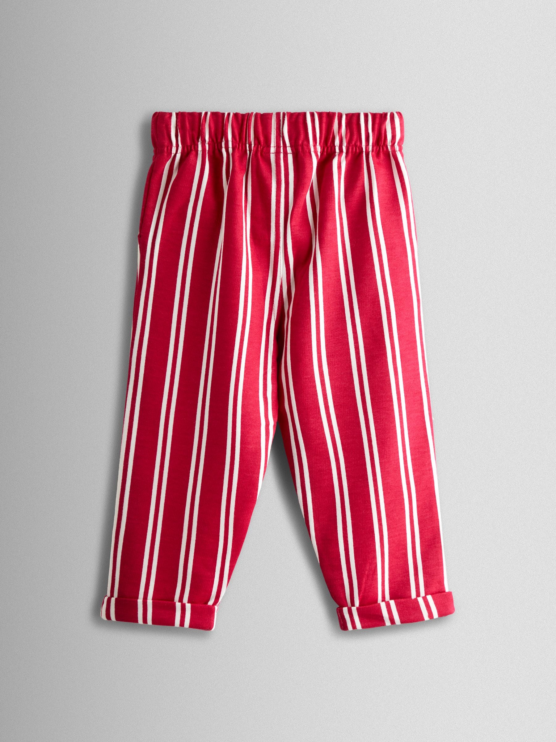 JoJo Maman Bébé Red Lobster 2-Piece T-Shirt & Stripe Trouser Set image 6