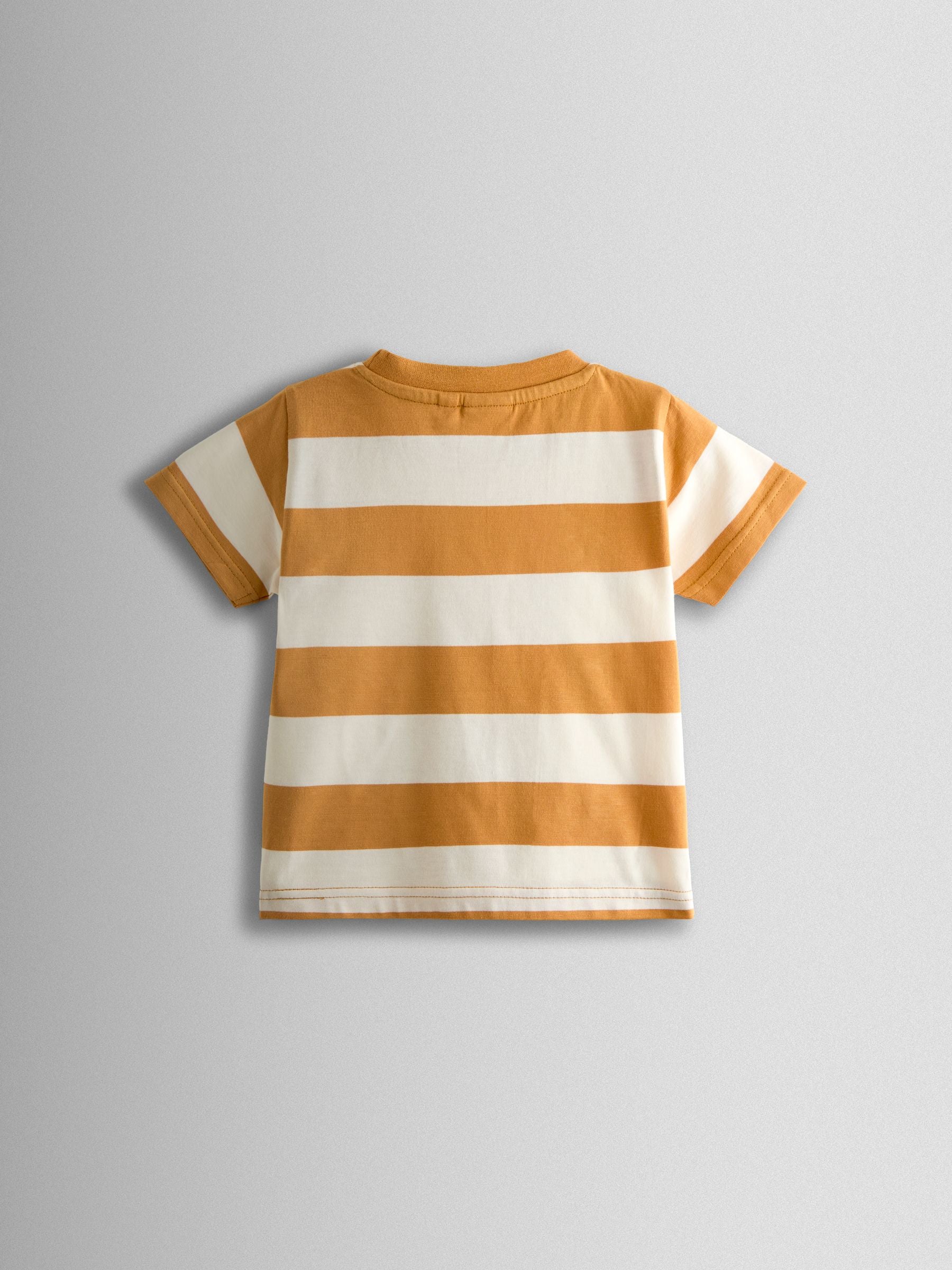 JoJo Maman Bébé Yellow Safari Appliqué T-Shirt image 2