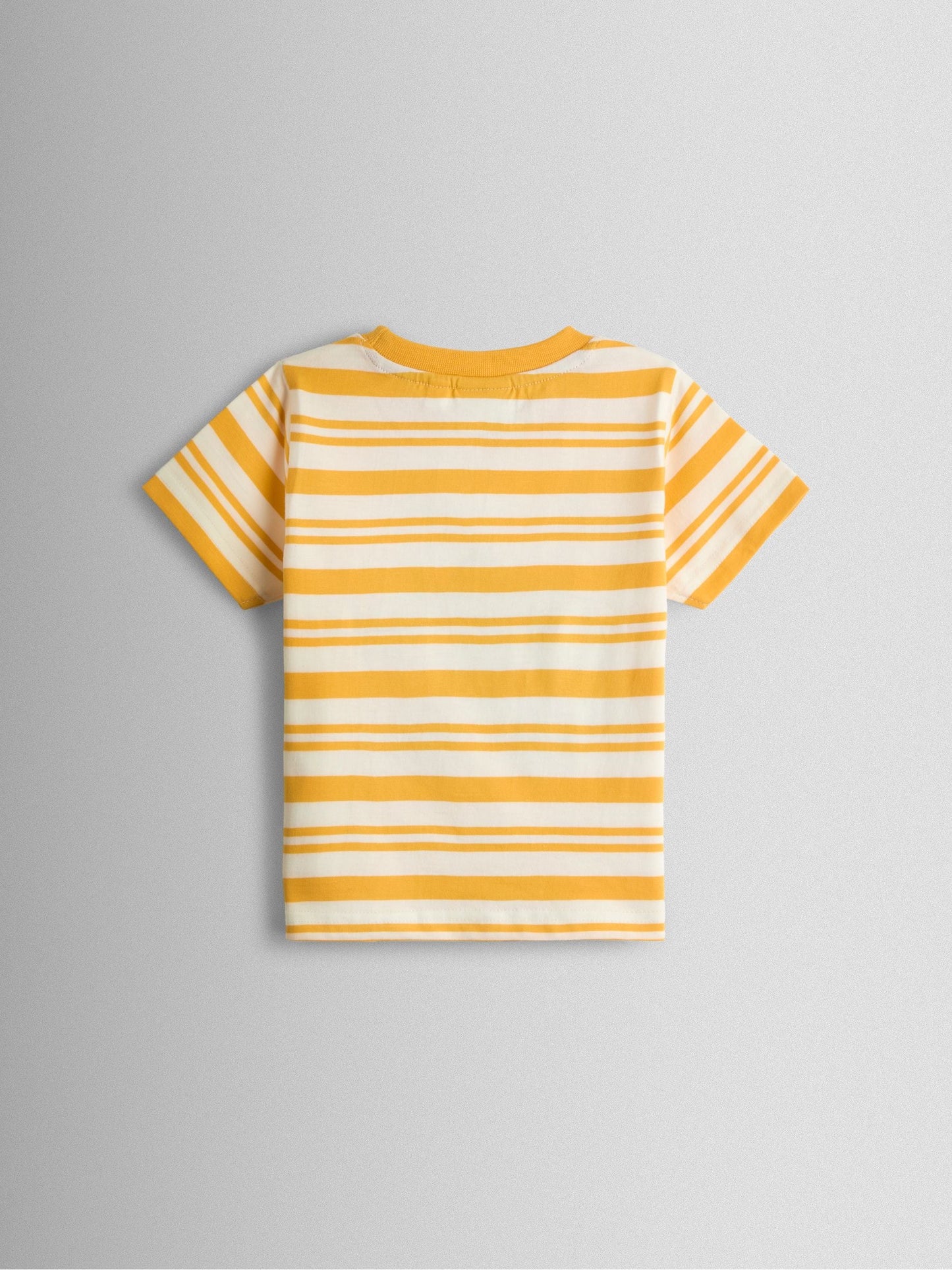 JoJo Maman Bébé Yellow Safari Appliqué T-Shirt image 2