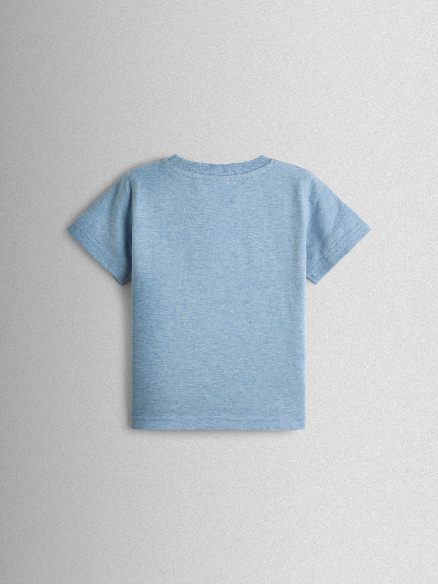 JoJo Maman Bébé Blue Lighthouse Scene Appliqué T-Shirt image 2