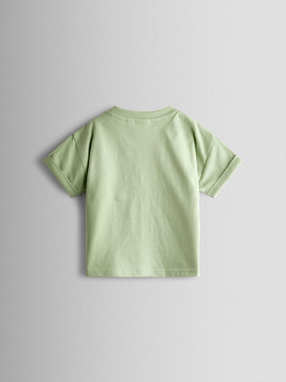 JoJo Maman Bébé Green Digger Graphic T-Shirt image 2