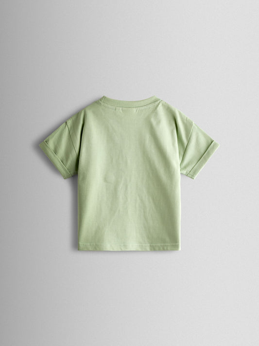 JoJo Maman Bébé Green Digger Graphic T-Shirt image 2