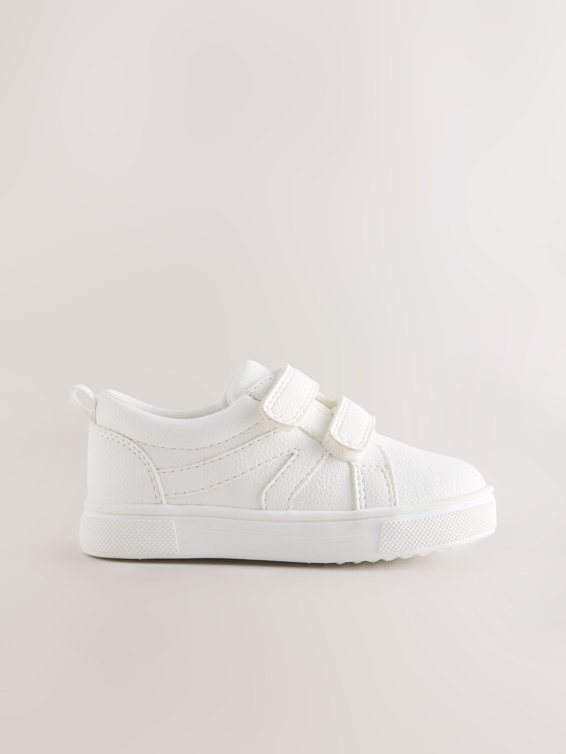 White First Walker Touch Fastening Trainers image 3