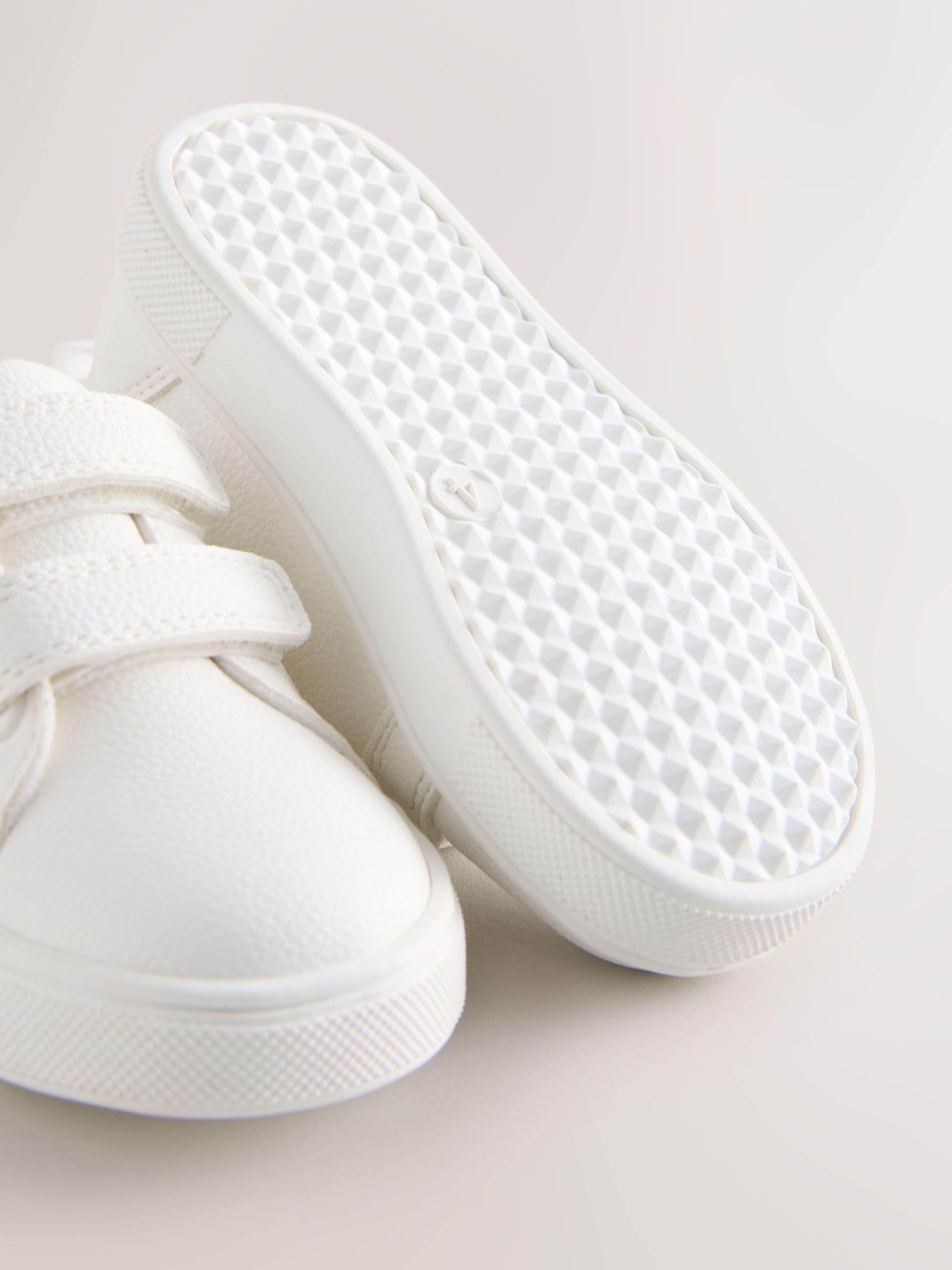White First Walker Touch Fastening Trainers image 5