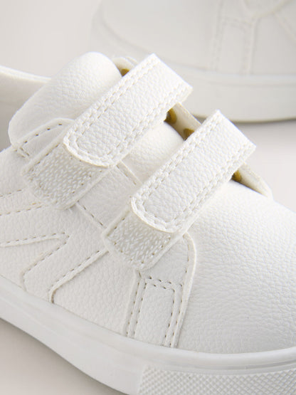 White First Walker Touch Fastening Trainers image 6