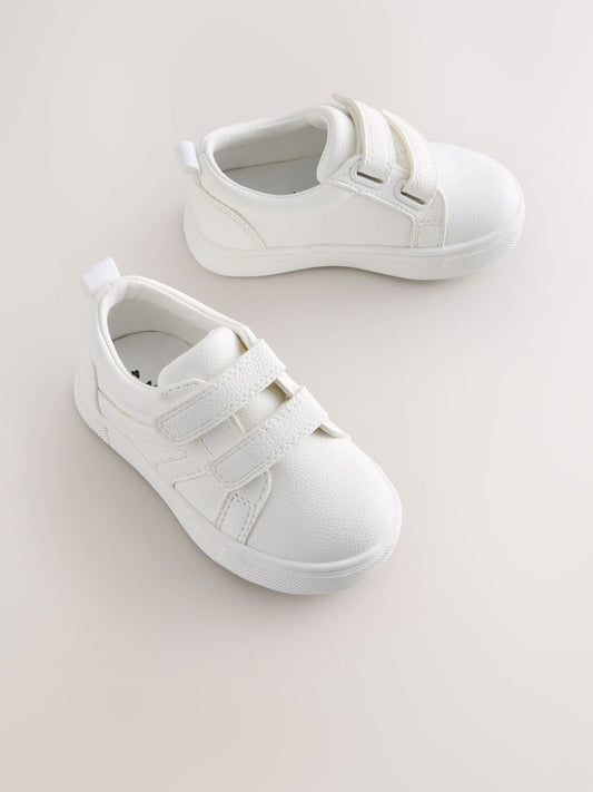 White First Walker Touch Fastening Trainers image 1