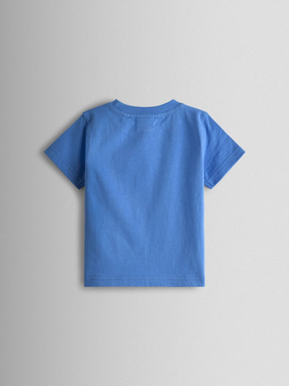 JoJo Maman Bébé Blue & White Boat 2-Pack Appliqué T-Shirts image 5