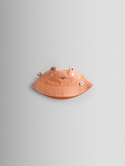 JoJo Maman Bébé Orange Crab Novelty Bucket Hat image 1