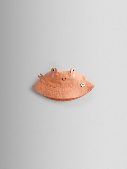 JoJo Maman Bébé Orange Crab Novelty Bucket Hat image 1