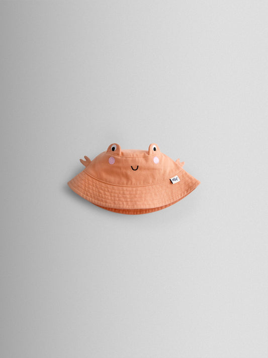 JoJo Maman Bébé Orange Crab Novelty Bucket Hat image 1