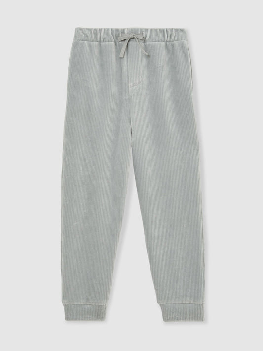 Reiss Soft Grey Caldera 13-14 yrs Corduroy Drawstring Joggers image 1