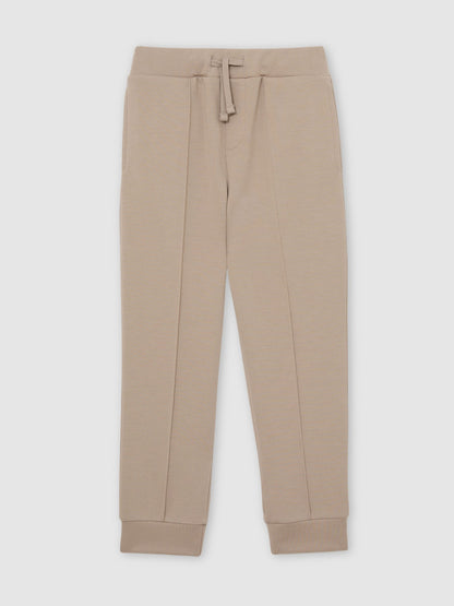 Reiss Stone Premier 3-9 yrs Premium Interlock Drawstring Joggers image 2