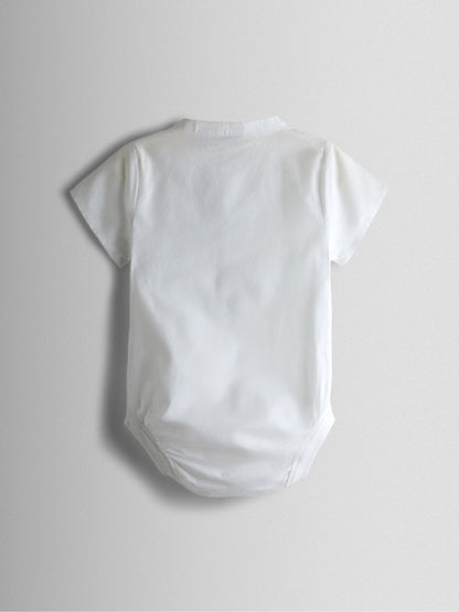 JoJo Maman Bébé Natural 2-Piece Grandad Shirt & Shorts Set image 6