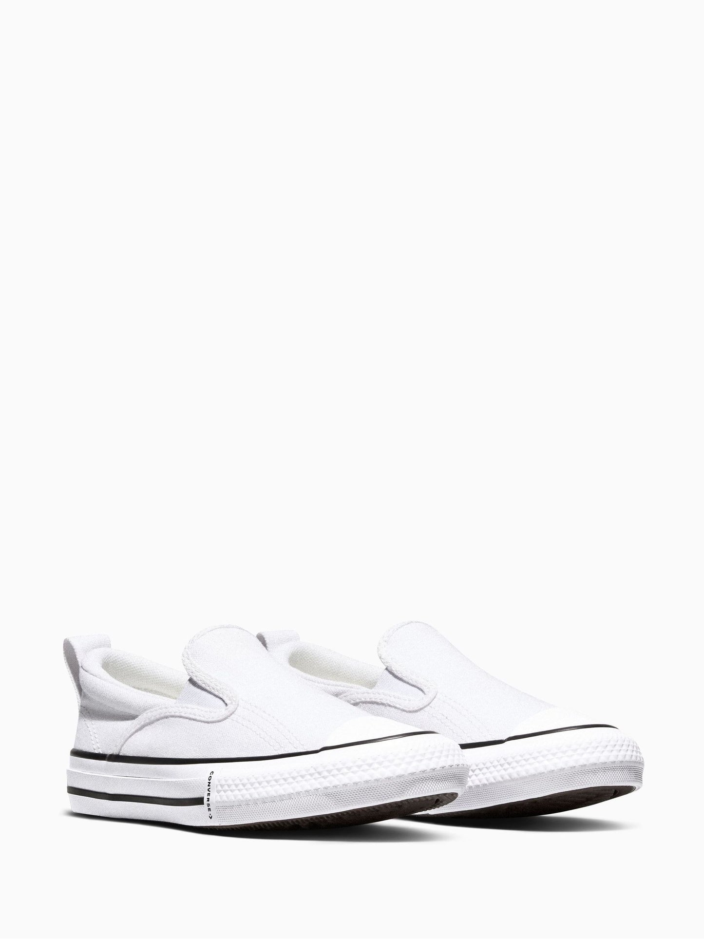 Converse White Chuck Taylor Malden Slip On Trainers image 3