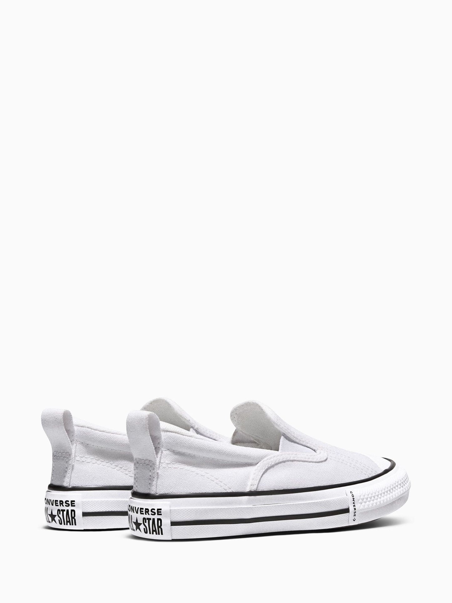 Converse White Chuck Taylor Malden Slip On Trainers image 4