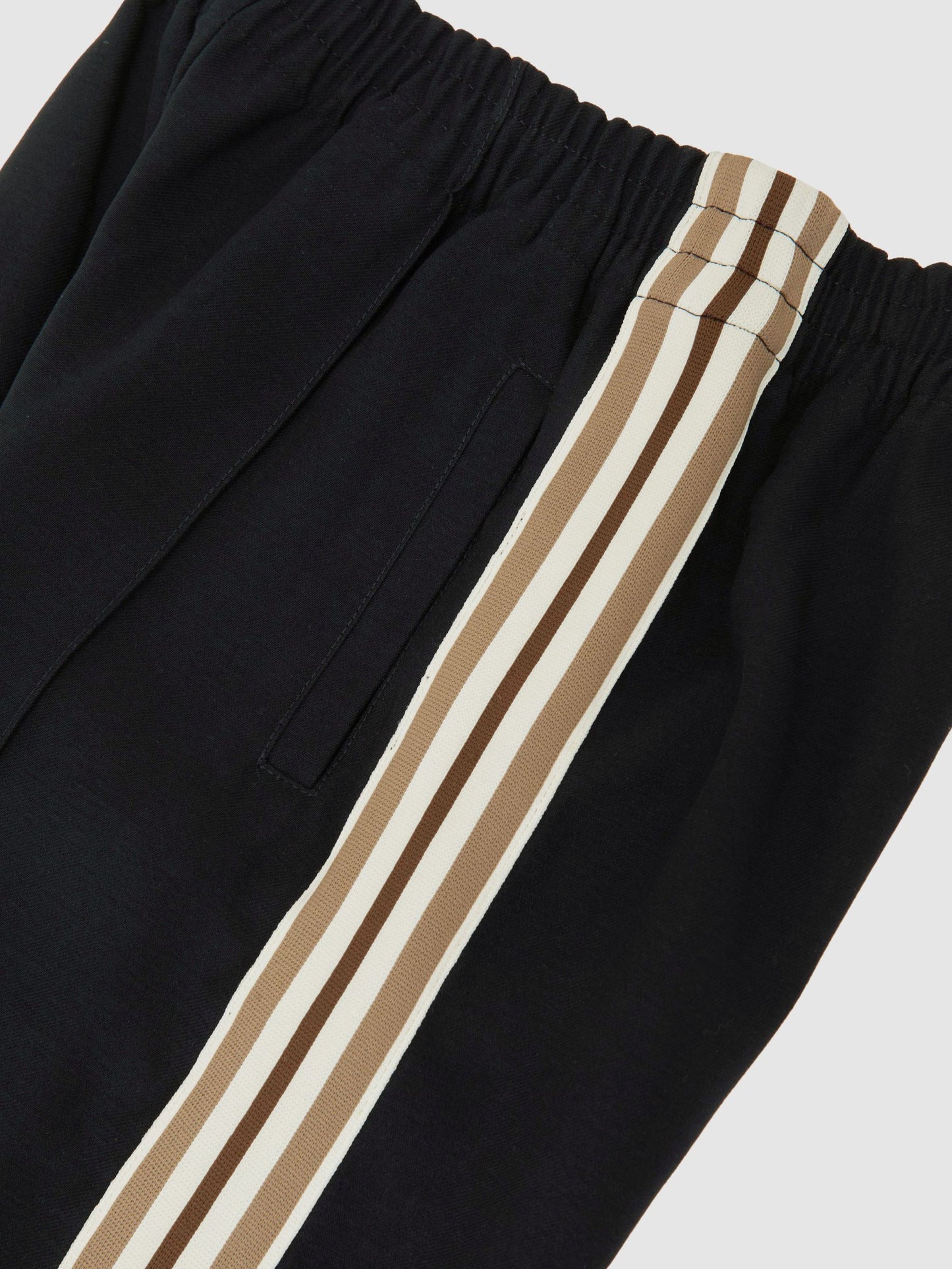 Reiss Navy Robyn 3-9 yrs Cotton Blend Side Stripe Trousers image 5