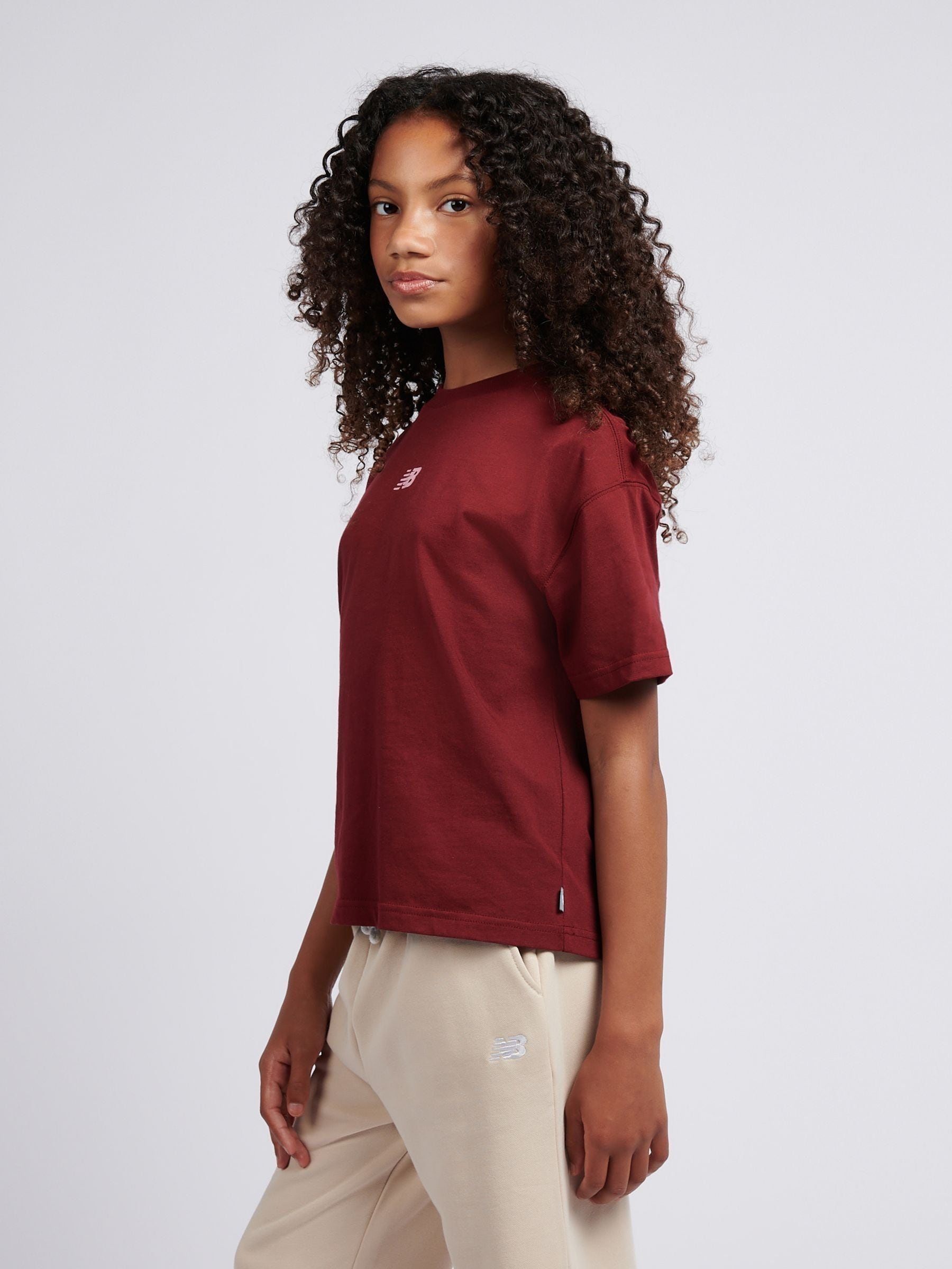 Dsiney Kidz - New Balance Red 327 Circle Graphic Print T-Shirt image 3