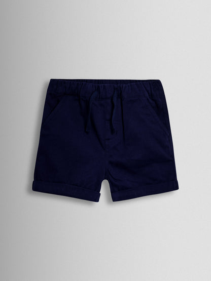 JoJo Maman Bébé Blue Boat 2-Piece Shirt & Twill Shorts Set image 4