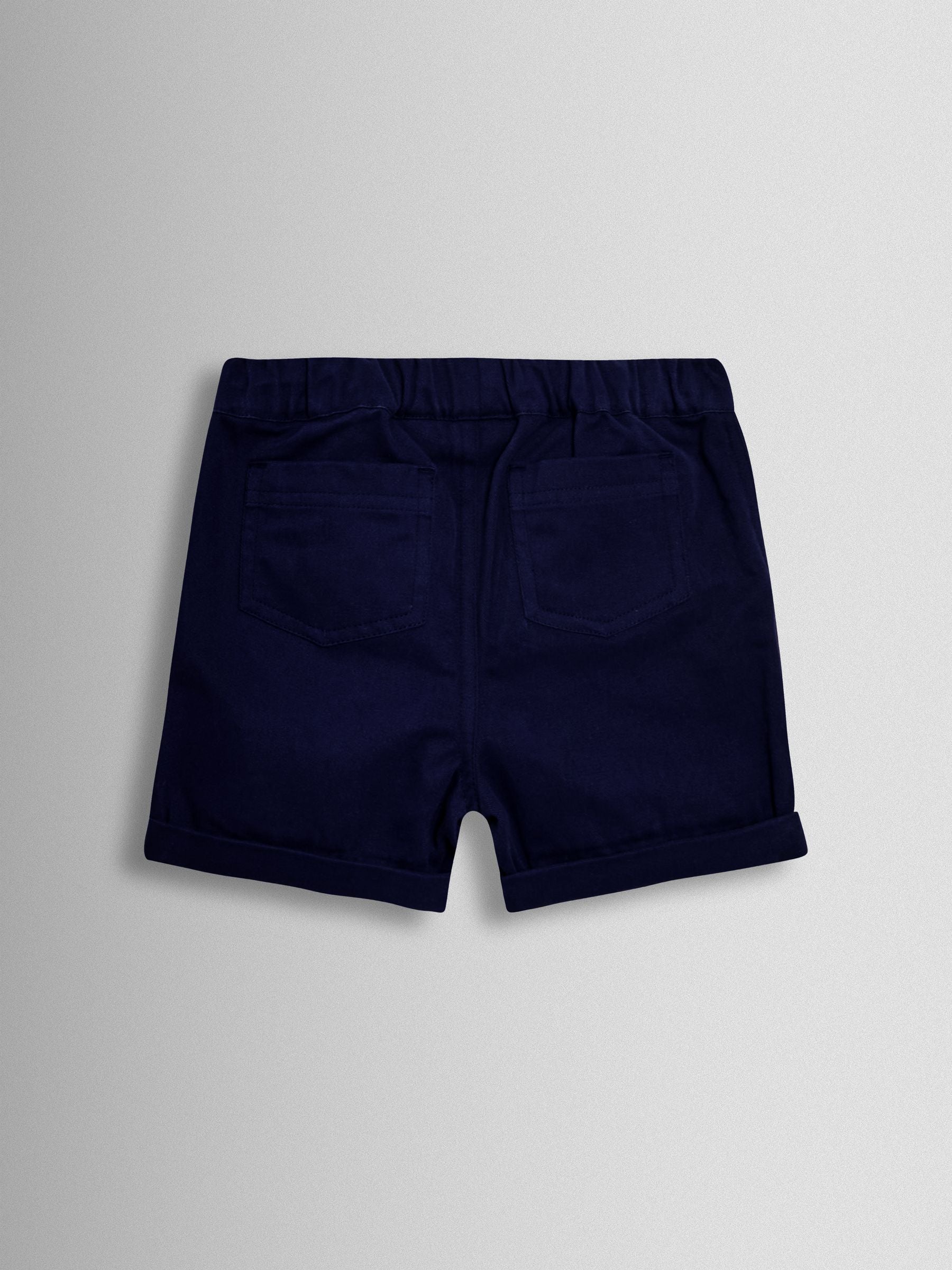 JoJo Maman Bébé Blue Boat 2-Piece Shirt & Twill Shorts Set image 5