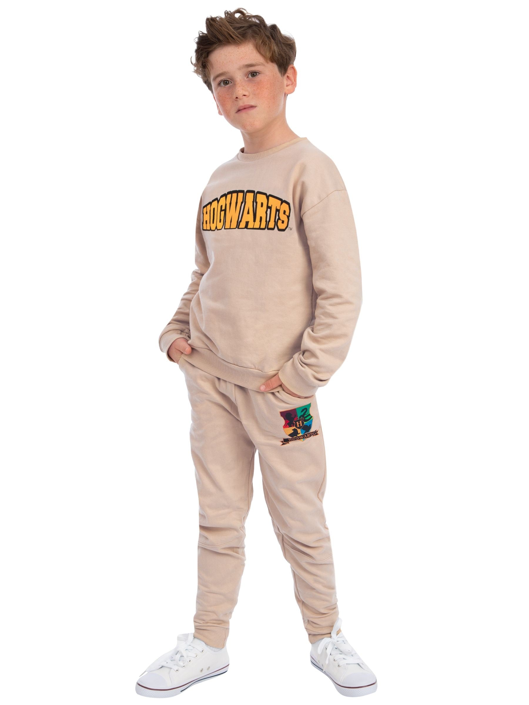Character Brown Harry Potter Sweatshirt And Joggers Set image 2