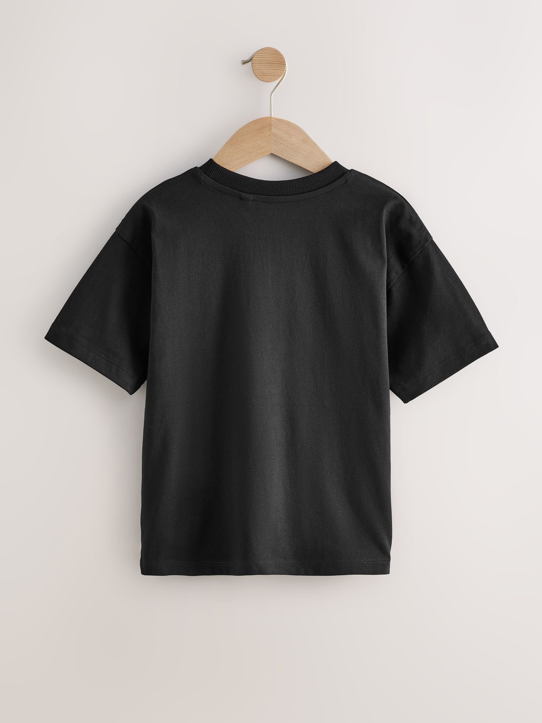 Dsiney Kidz - Black England Short Sleeve Graphic Football T-Shirt (3-16yrs) image 6