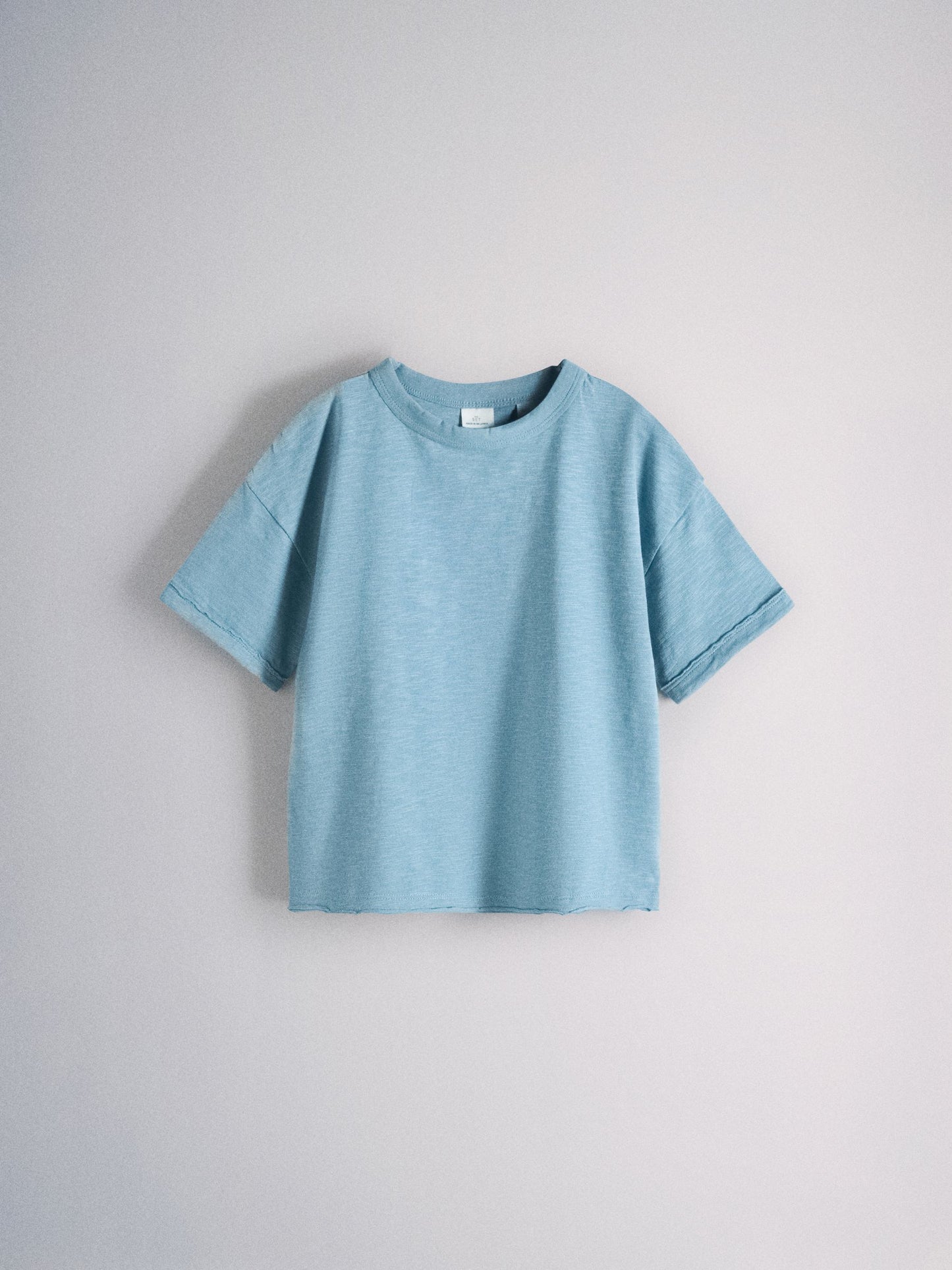 Dsiney Kidz - The Set 5 Pack Cotton Slub Oversized Short Sleeve T-Shirts Blue/Yellow/Brown image 3
