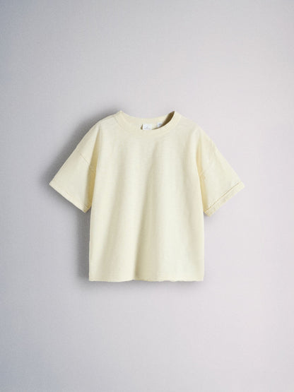 Dsiney Kidz - The Set 5 Pack Cotton Slub Oversized Short Sleeve T-Shirts Blue/Yellow/Brown image 5