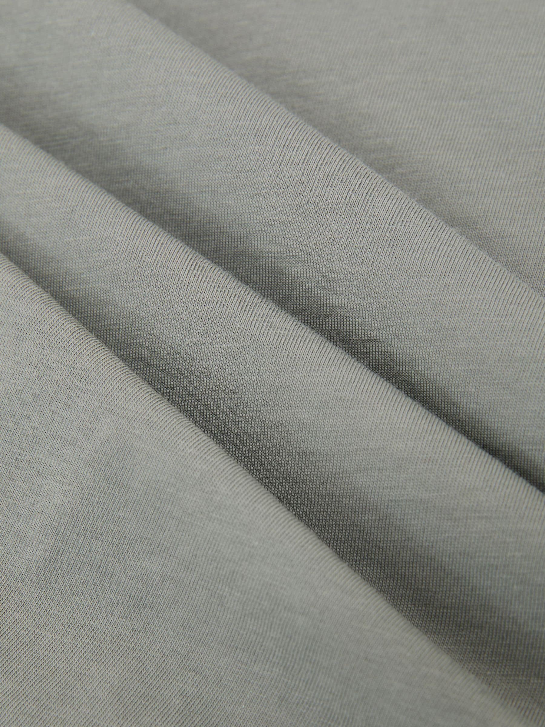 Reiss Dark Sage Cotton Crew-Neck T-Shirt image 5