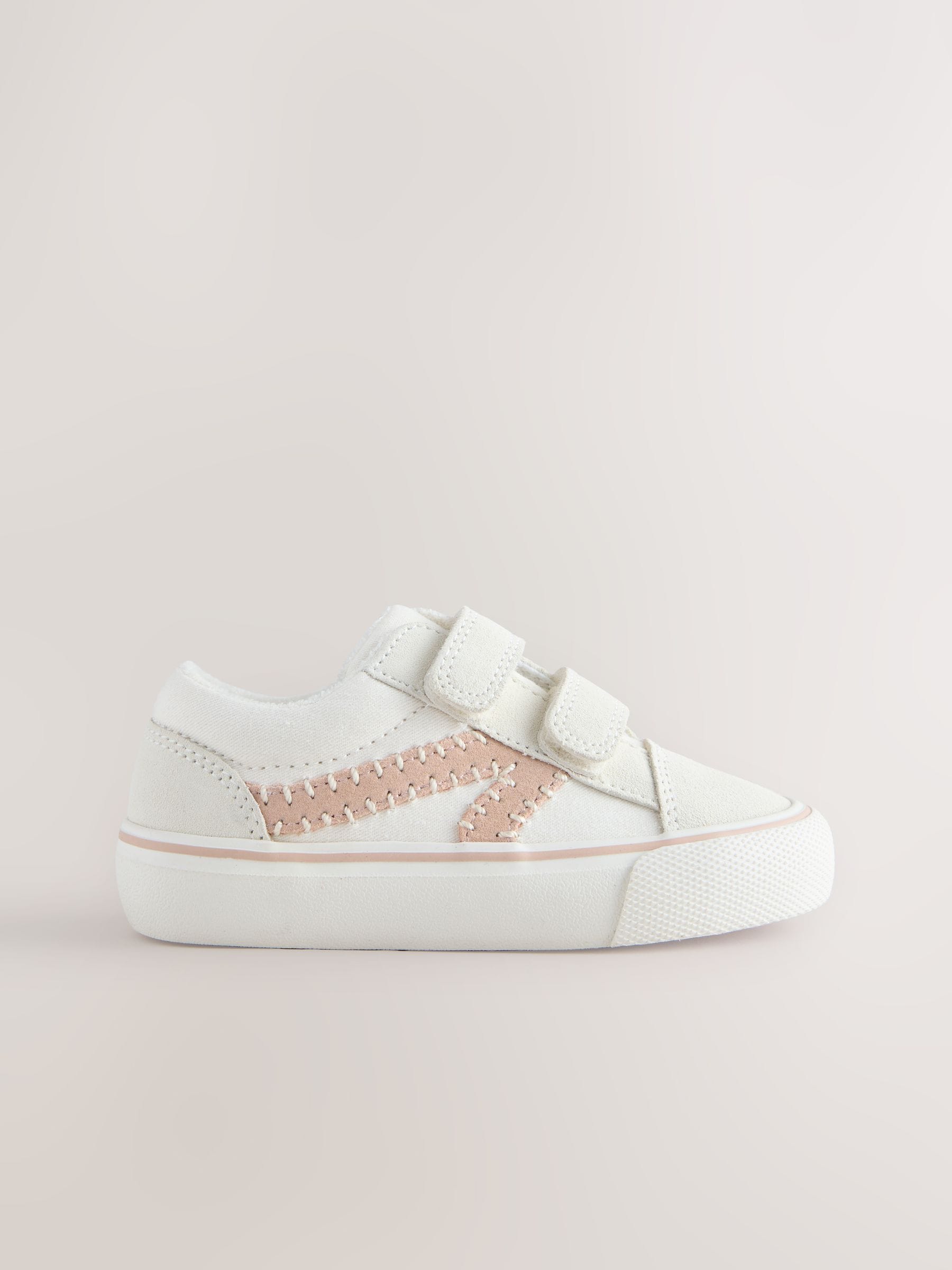 Neutral Standard Fit (F) Touch Fastening Trainers image 3