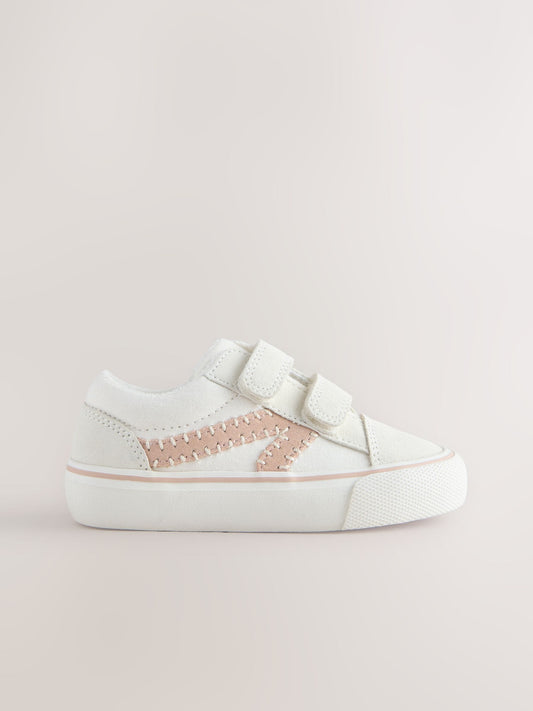 Neutral Wide Fit (G) Touch Fastening Trainers image 2