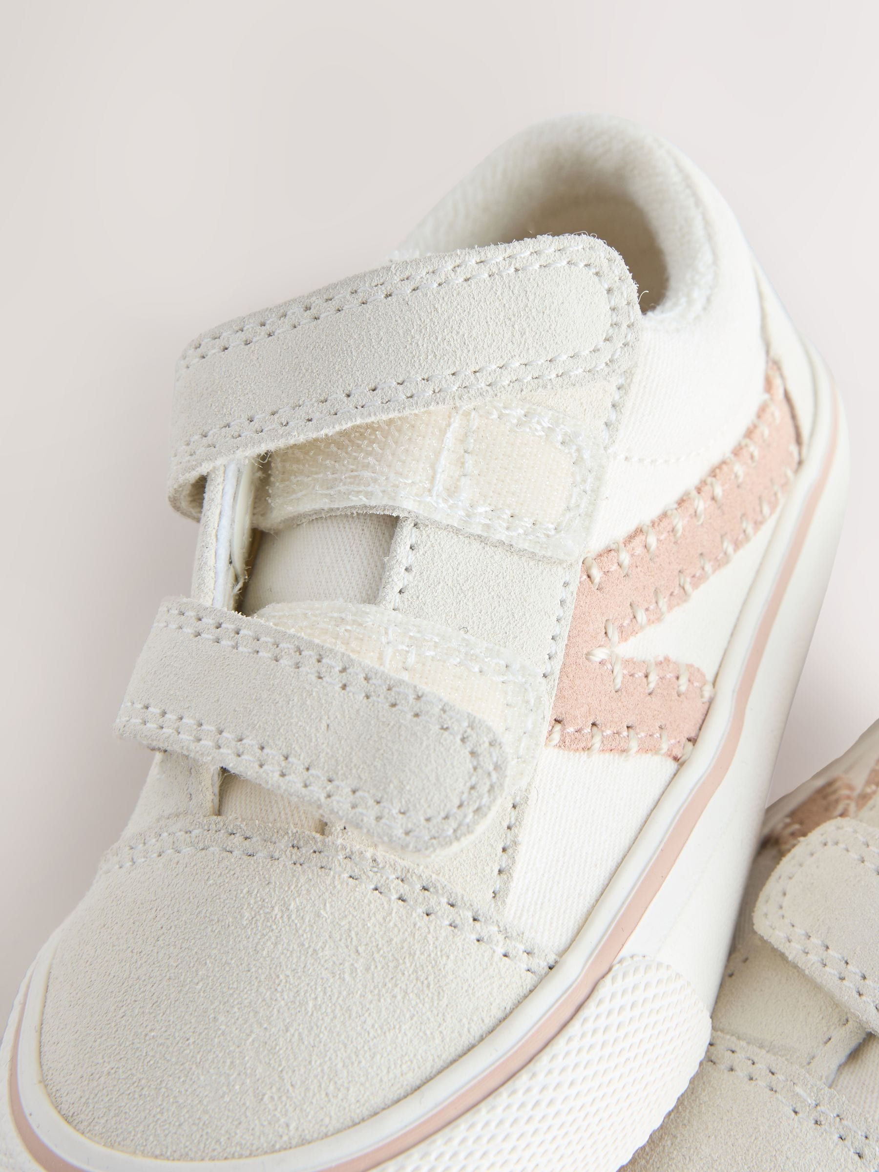 Neutral Wide Fit (G) Touch Fastening Trainers image 4