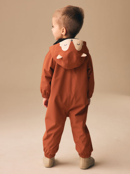 Dsiney Kidz - Fox Waterproof Fleece Lined Puddlesuit (3mths-7yrs) image 3