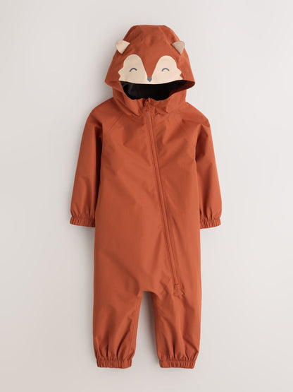 Dsiney Kidz - Fox Waterproof Fleece Lined Puddlesuit (3mths-7yrs) image 5