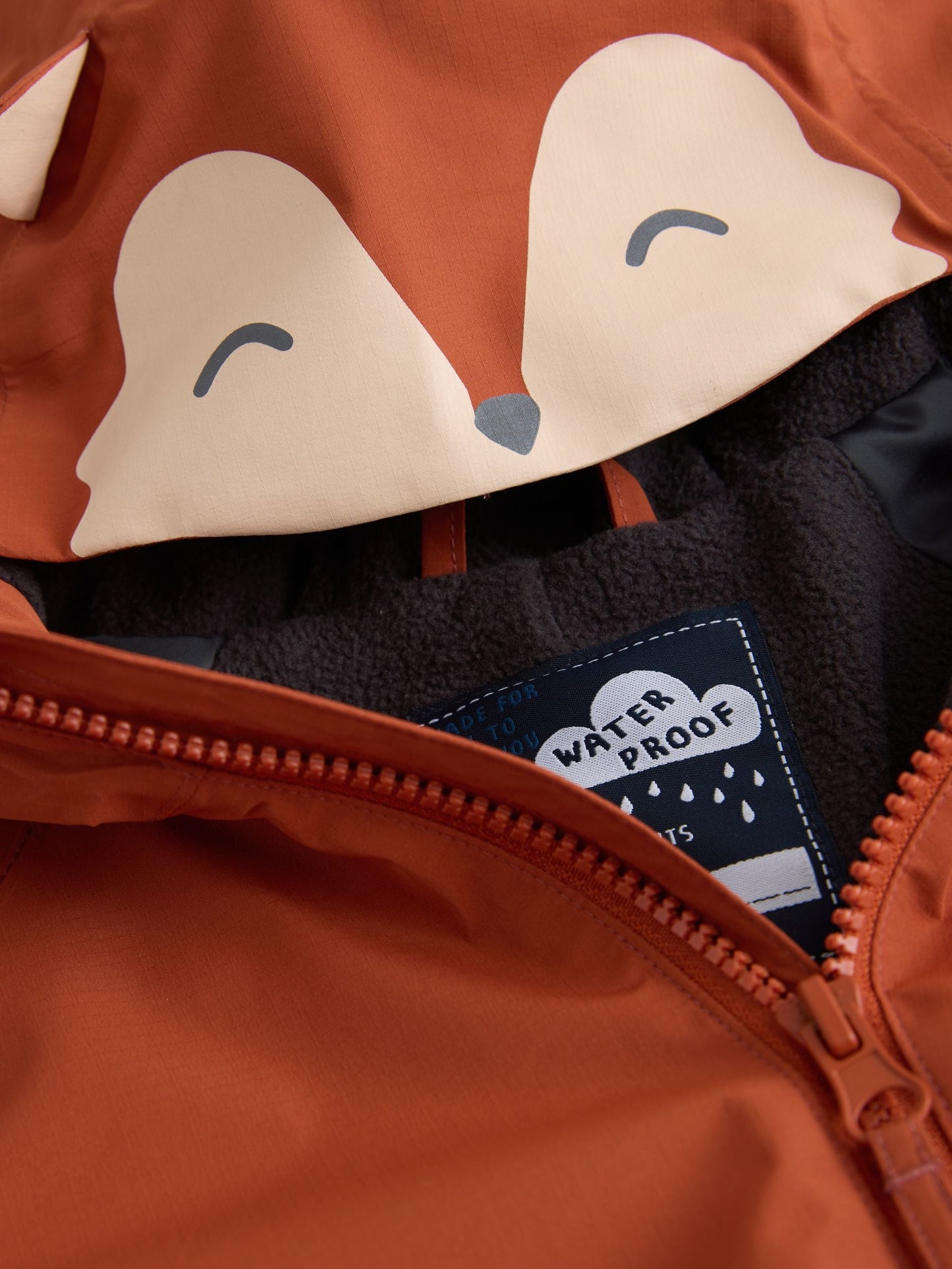 Dsiney Kidz - Fox Waterproof Fleece Lined Puddlesuit (3mths-7yrs) image 7