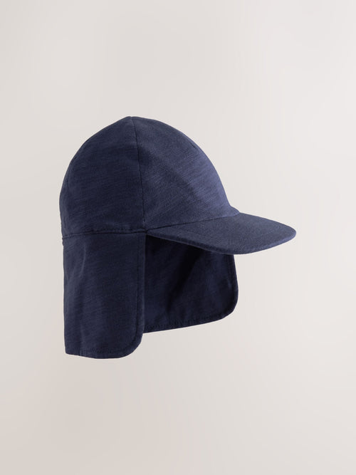 Navy Blue Jersey Legionnaire Hat (3mths-10yrs) image 1