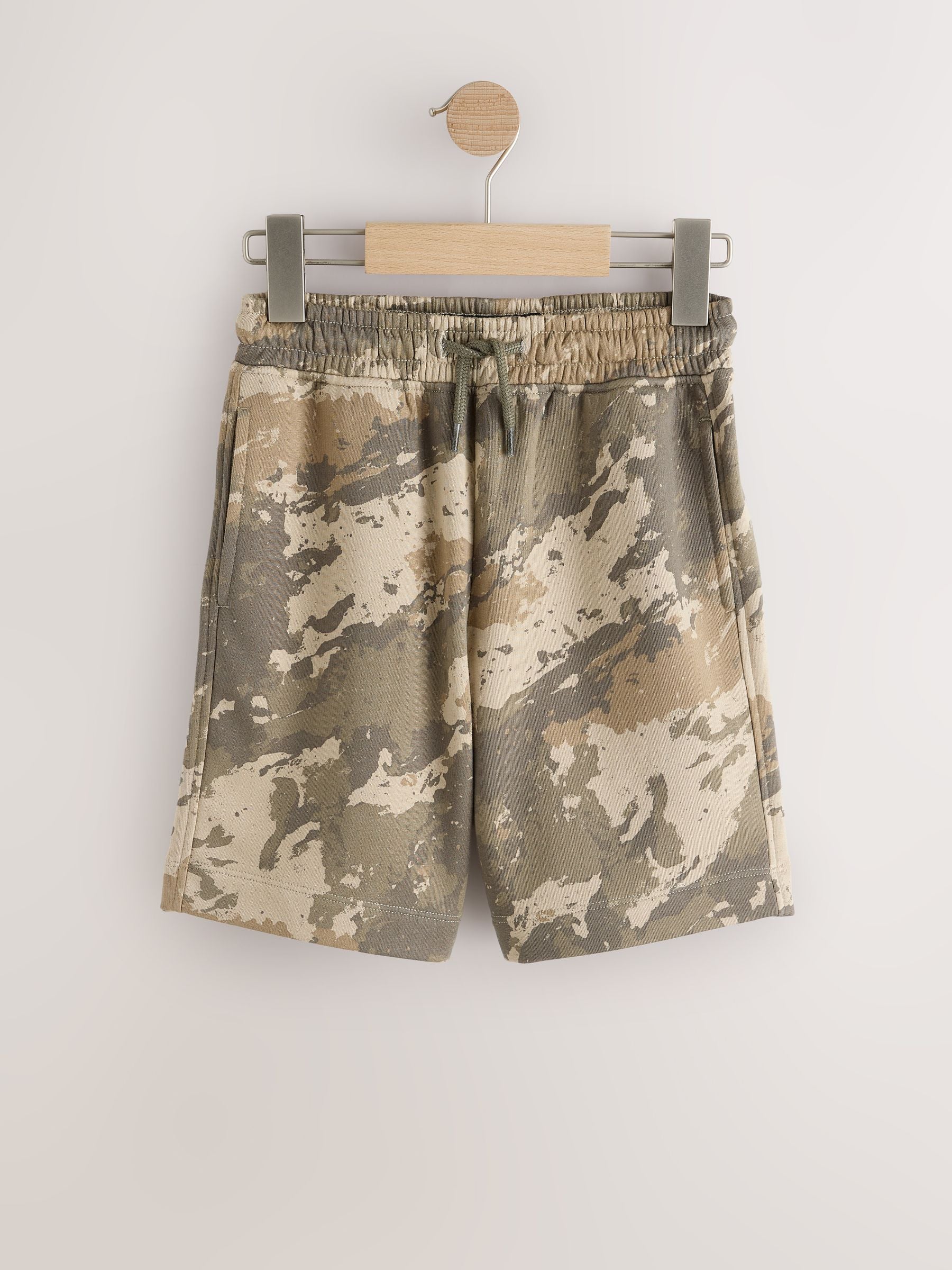 Dsiney Kidz - Neutral Camo Regular Fit Basic Shorts (3-16yrs) image 1