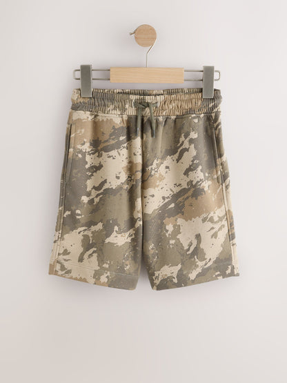Dsiney Kidz - Neutral Camo Regular Fit Basic Shorts (3-16yrs) image 1