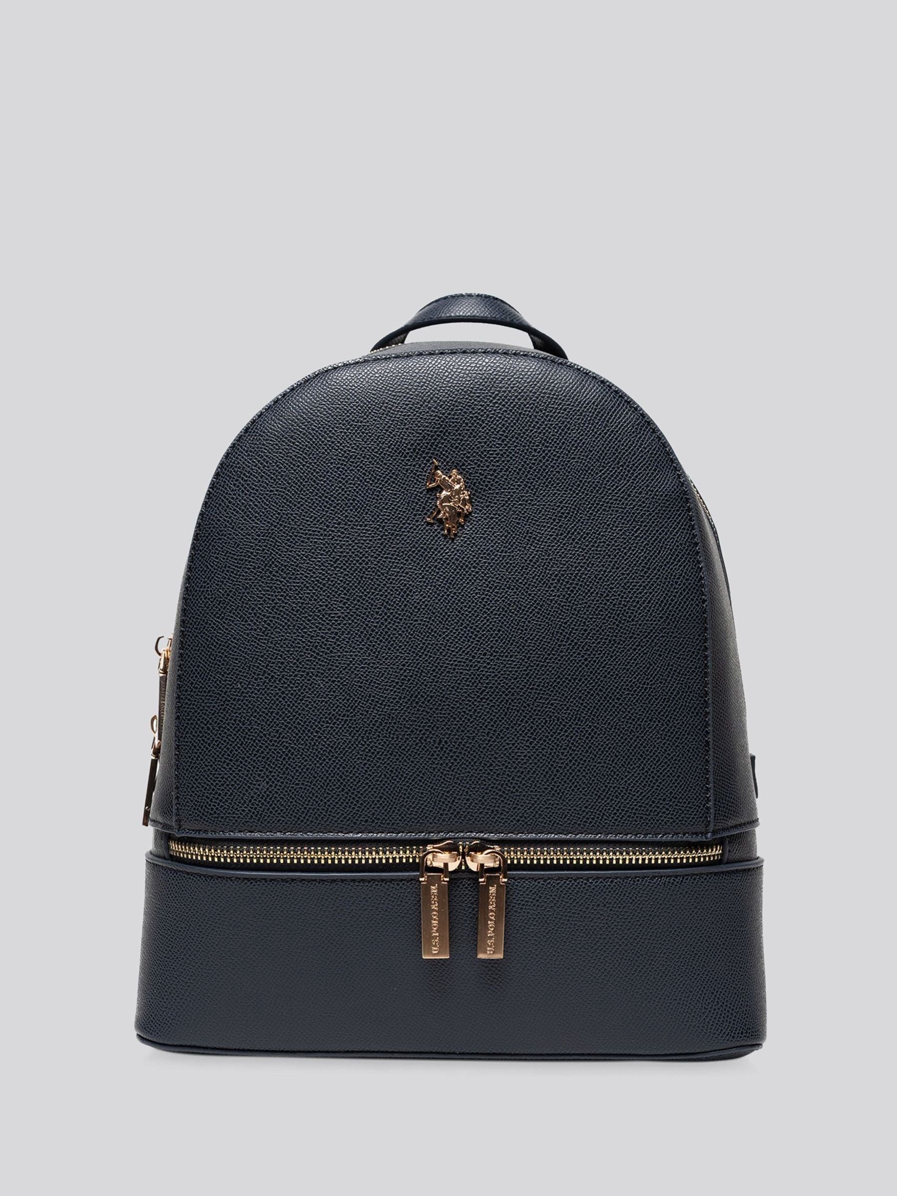 U.S. Polo Assn. Blue Jones Backpack PU Bag image 1