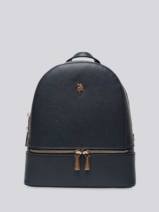 U.S. Polo Assn. Blue Jones Backpack PU Bag image 1