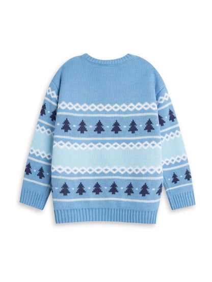 Dsiney Kidz - Vanilla Underground Blue Bluey Christmas Jumper image 2