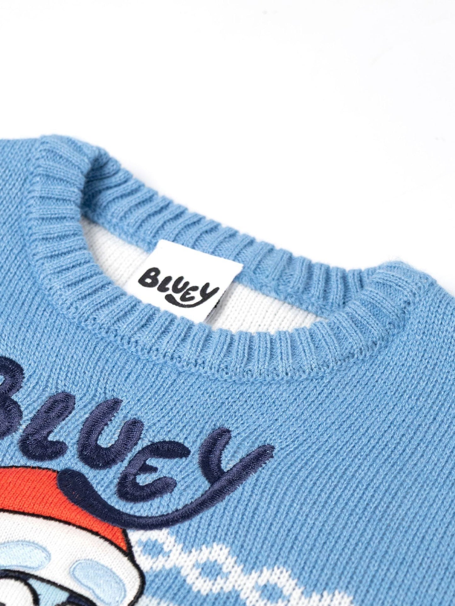 Dsiney Kidz - Vanilla Underground Blue Bluey Christmas Jumper image 5