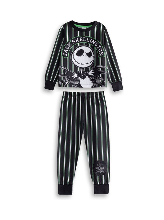 Vanilla Underground Black Disney Nightmare Before Christmas Long Sleeve Long Leg Pyjamas Set Multi-Pack of 2 image 3